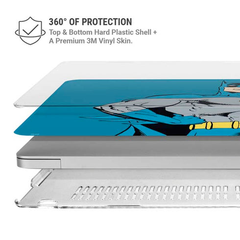 DC Comics Batman Portrait MacBook Air 15in (2023-2025) Case plus Skin